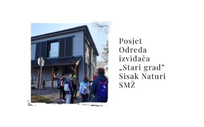 Posjet Odreda izviđača „Stari grad” Sisak Edukativno- prezentacijskom centru Natura SMŽ