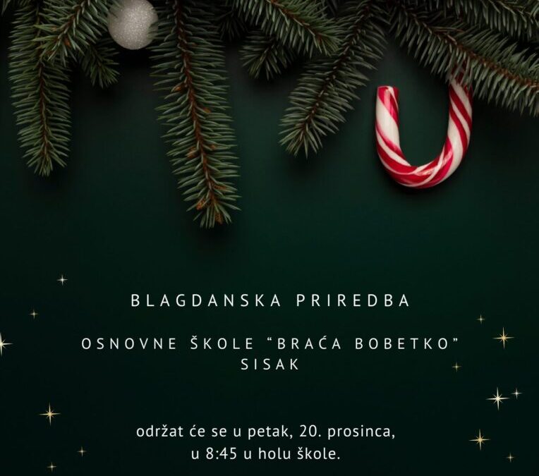 Blagdanska priredba