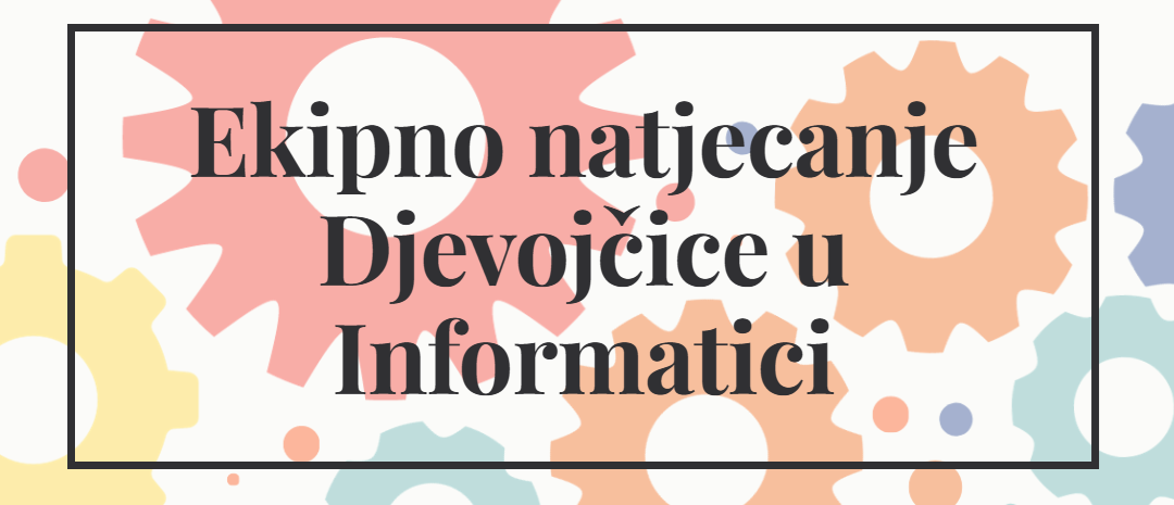 Natjecanje “Djevojčice u informatici”