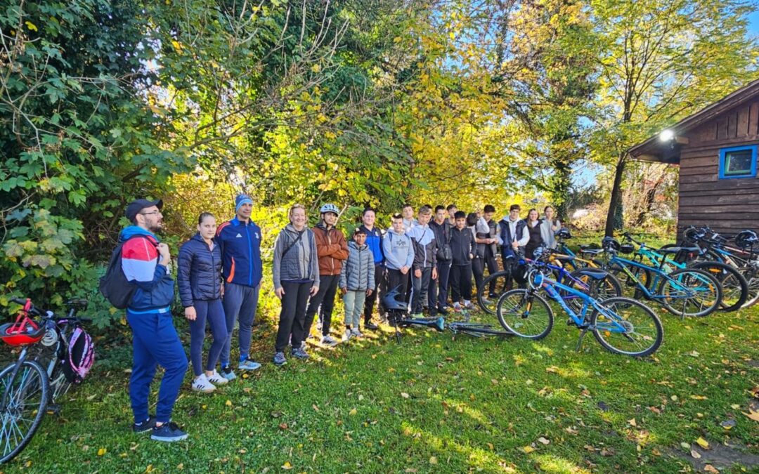 Naši učenici ponovno bicikliraju!