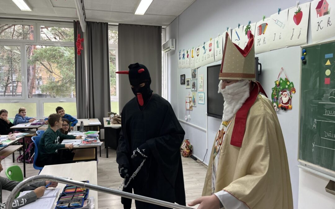 Sveti Nikola i Krampus posjetili našu školu