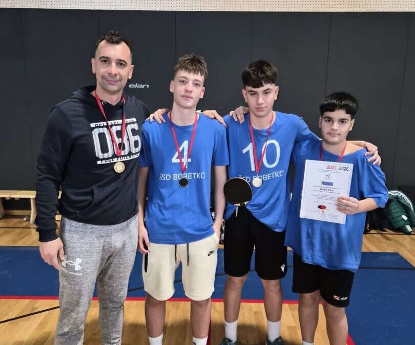 Putujemo na državnu razinu natjecanja u stolnom tenisu!