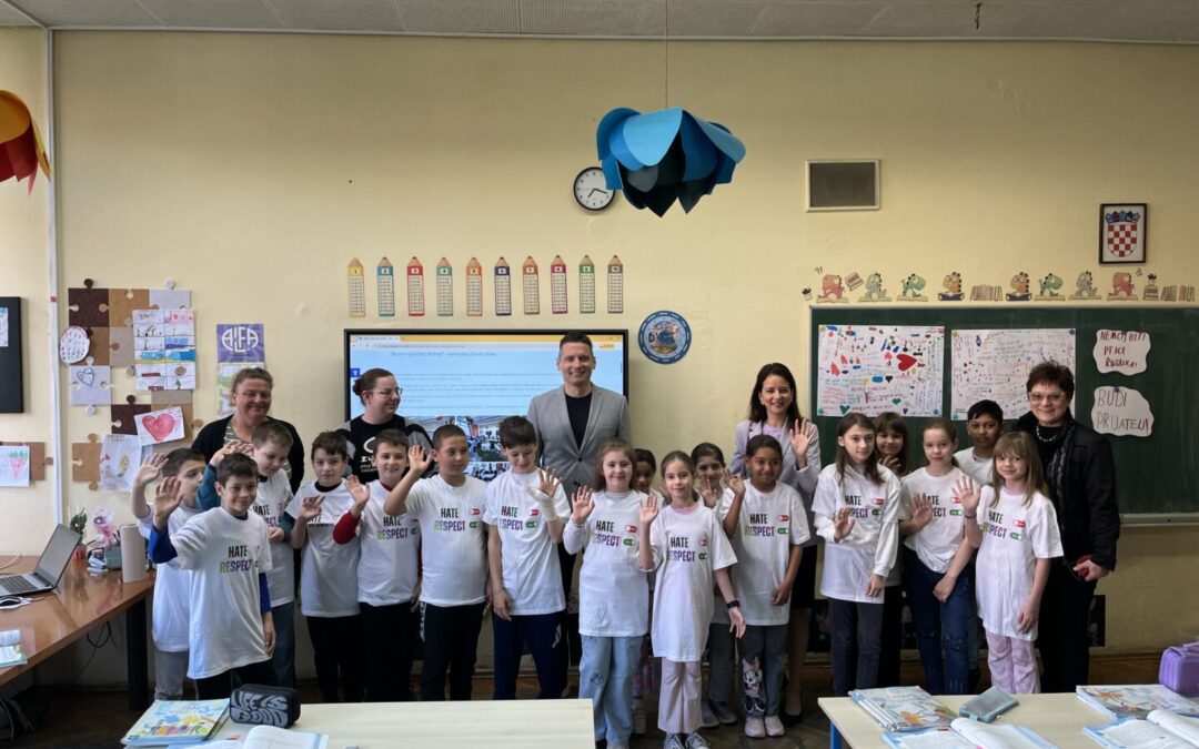 Posjet gradonačelnika Domagoja Orlića povodom projekta “Biram riječi bez mržnje”