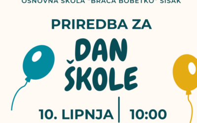 Roditelji, pridružite nam se na Danu škole!
